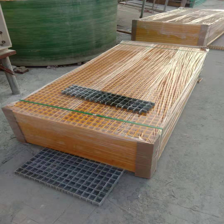 玻璃钢格栅 有轻质 防腐阻燃 稳固 防滑 耐冲击 耐老化 鸿合厂家