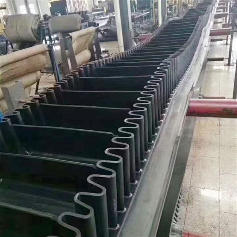 出售环形挡边输送带 厂家直供 胶带强度高 使用寿命长 可加工定制