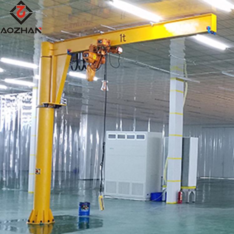 奥展BZ型定柱式悬臂起重机 电动悬臂吊配环链电动葫芦