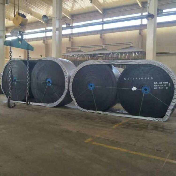 800mm宽输送带尼龙帆布橡胶皮带耐高温耐磨 三源橡胶