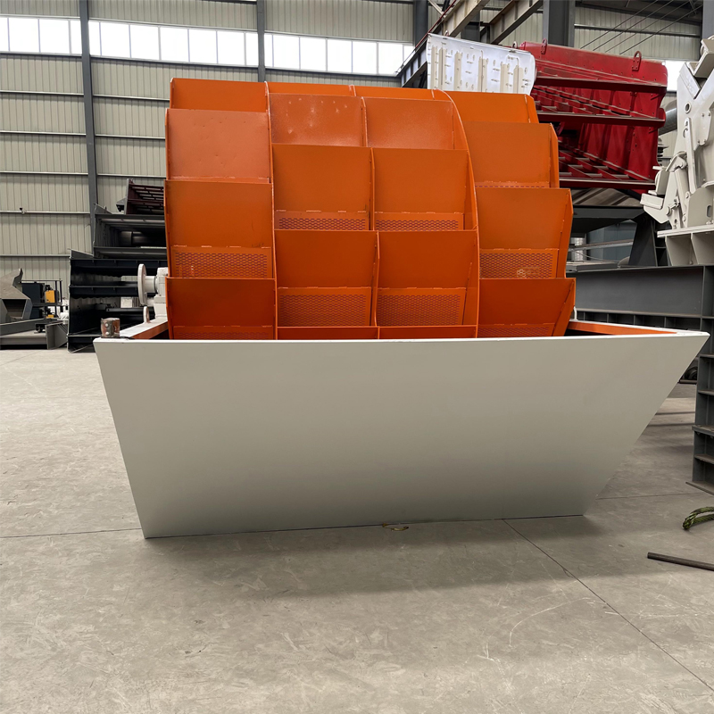 移动洗砂机械设备 河卵石螺旋洗石机 双槽三槽叶轮式洗沙机