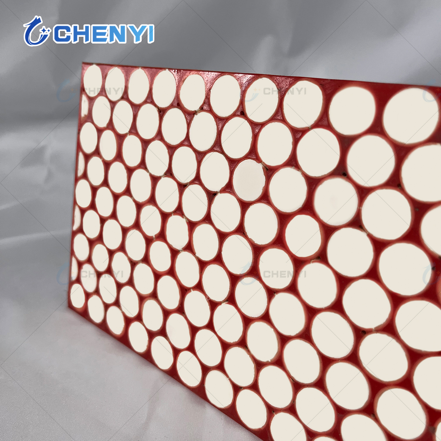 陶瓷橡胶复合板 三合一衬板 水泥厂输料系统 施工方便辰逸