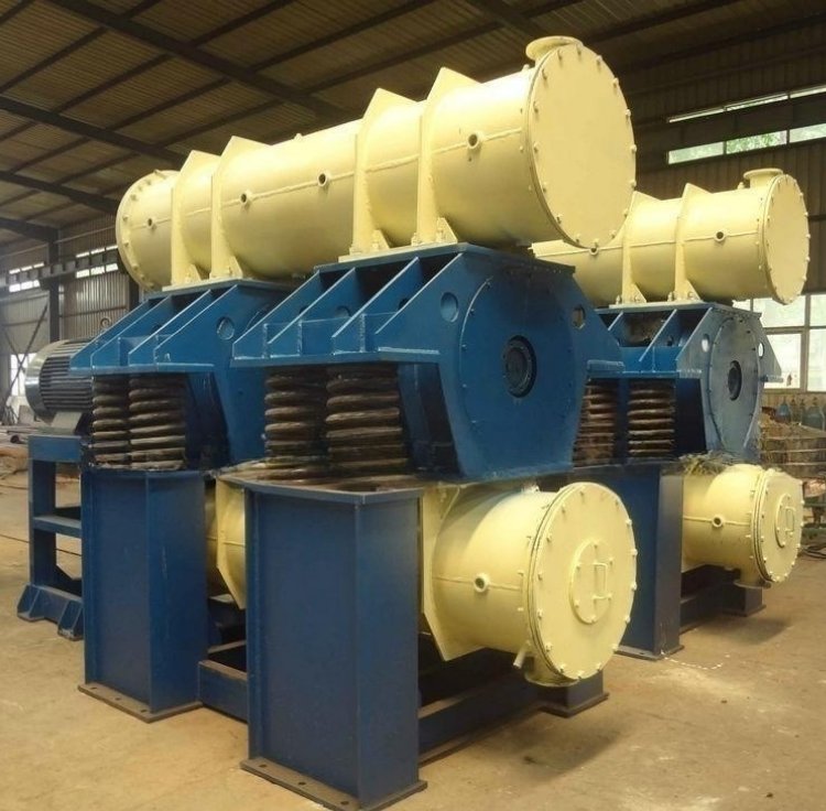 双筒卧式振动磨系列 新型振动磨机 原料颗粒研磨机