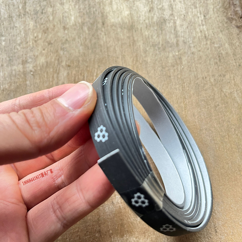 纯钨带高比重钨条匹克球拍用背面粘胶可按图印LOGO球拍配重钨