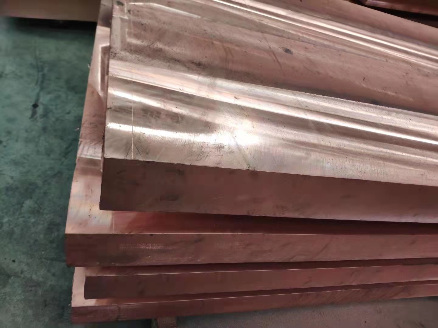供应纯铜C1100紫铜板锻造厚薄 佳盈加工高纯1060铝棒
