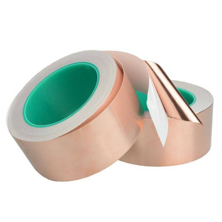 单面背胶导电铜箔胶带电磁屏蔽铜箔纸胶带禄之发铜 箔胶带