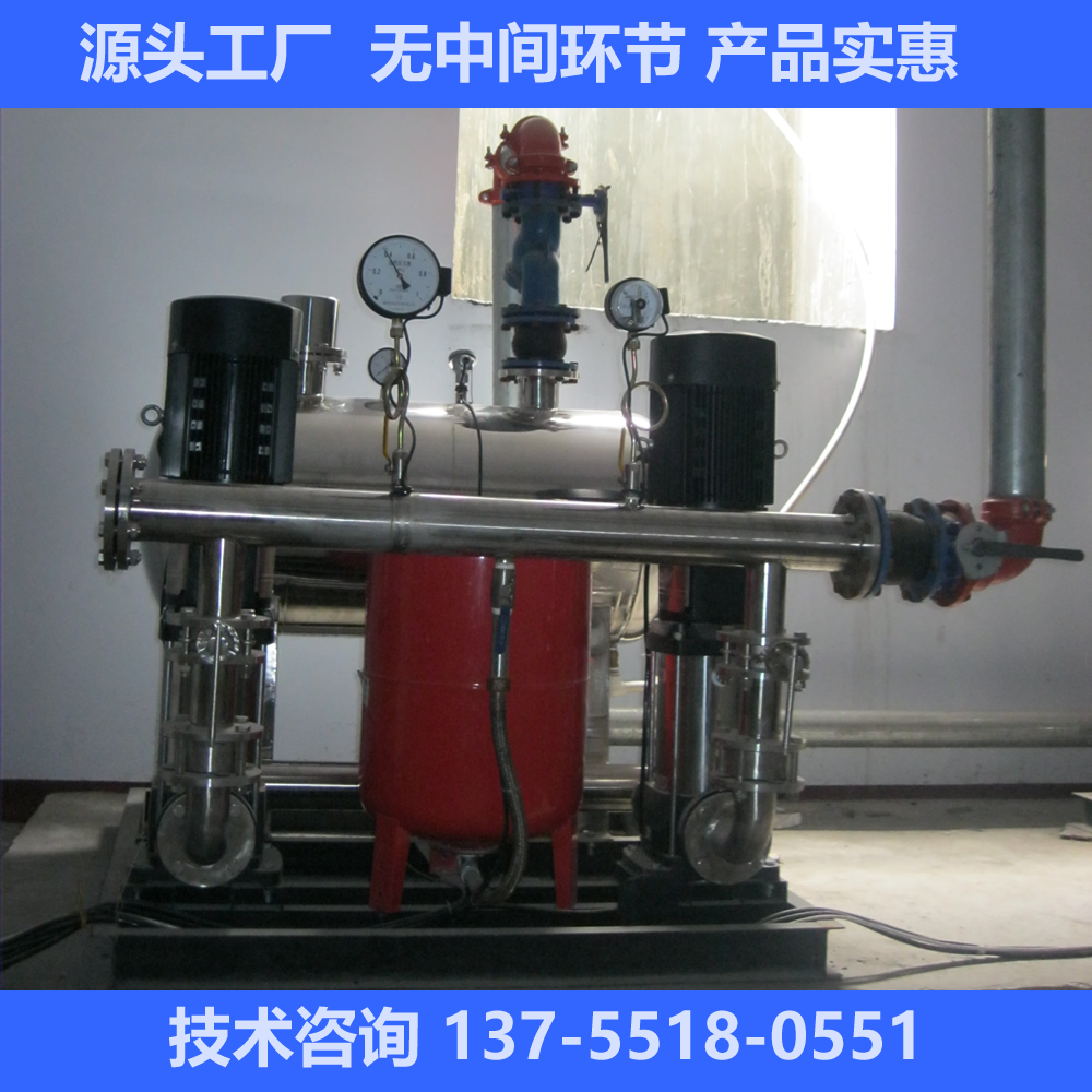 变频恒压供水泵组全智能二次加压供水装置 恒压供水调速系统