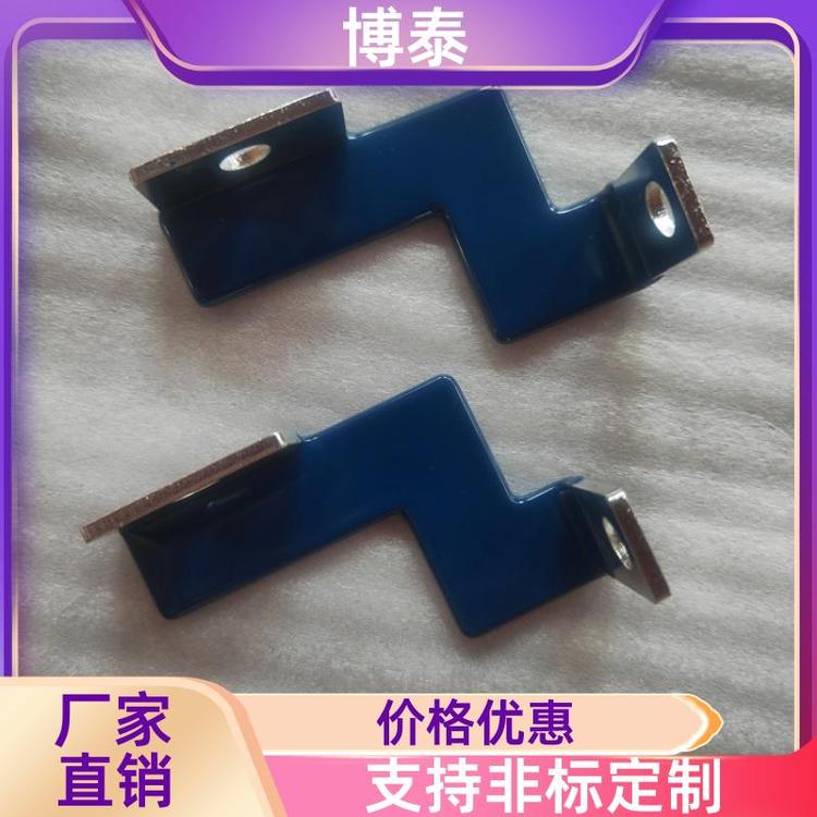 博泰 免费打样 PVC浸塑铜排 可以按需定制 软连接包胶铜条