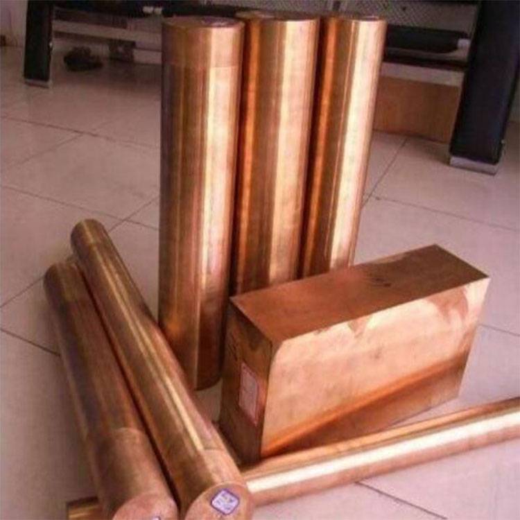 高弹力TU1无氧铜棒 环保薄壁铜管 导电导热紫铜条