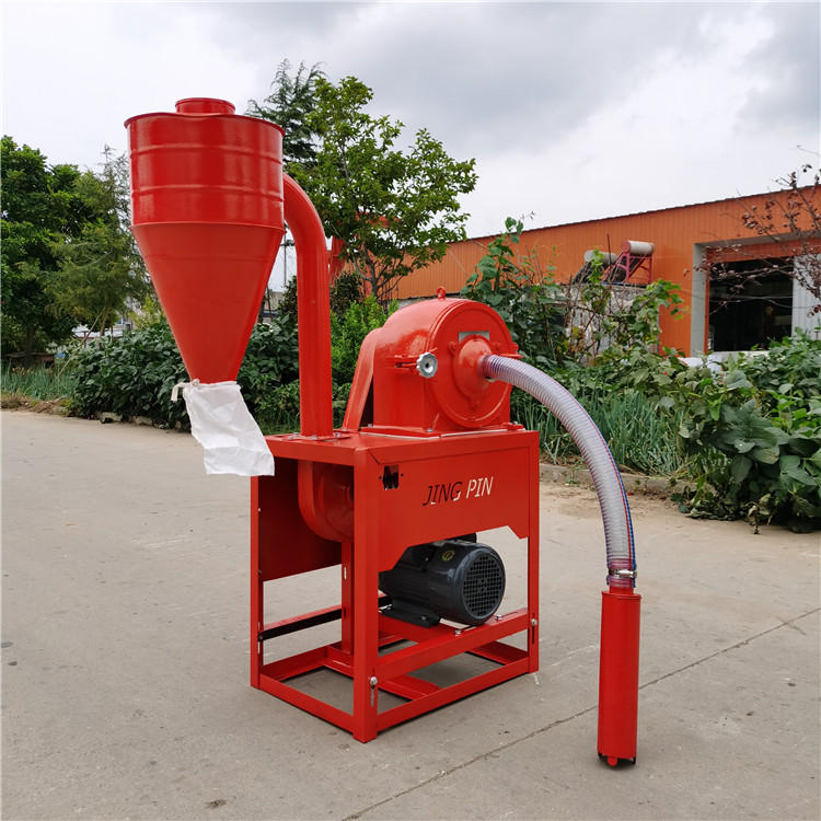 家用玉米粉机 五谷杂粮磨面机自动上料饲料磨粉机