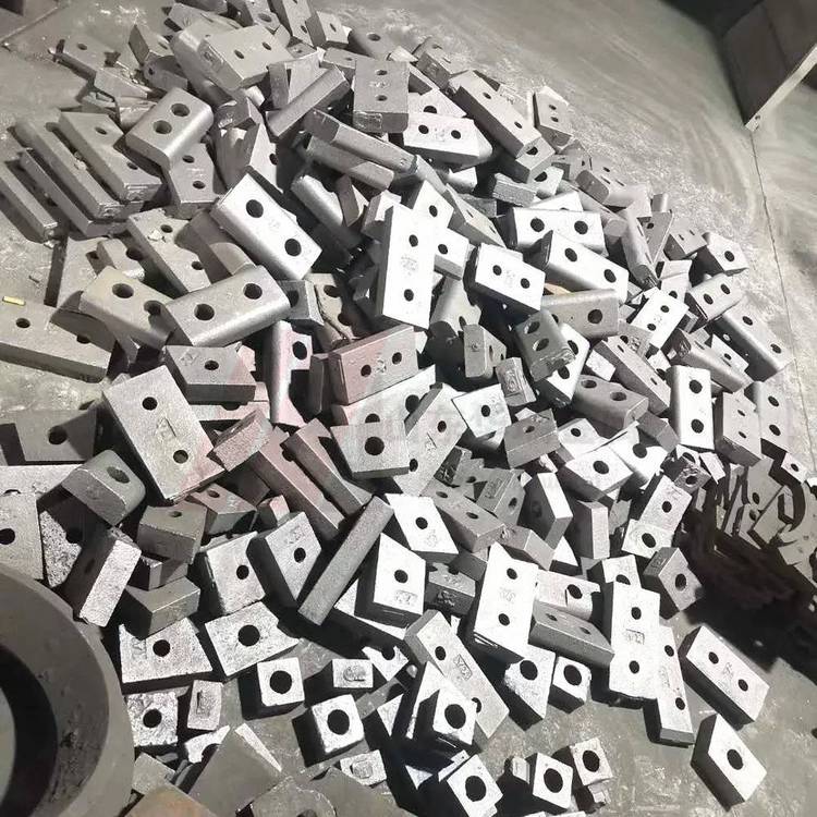 矿用破机衬板 ZGMn13锰钢锤头厂家 加工定制鄂破鄂板