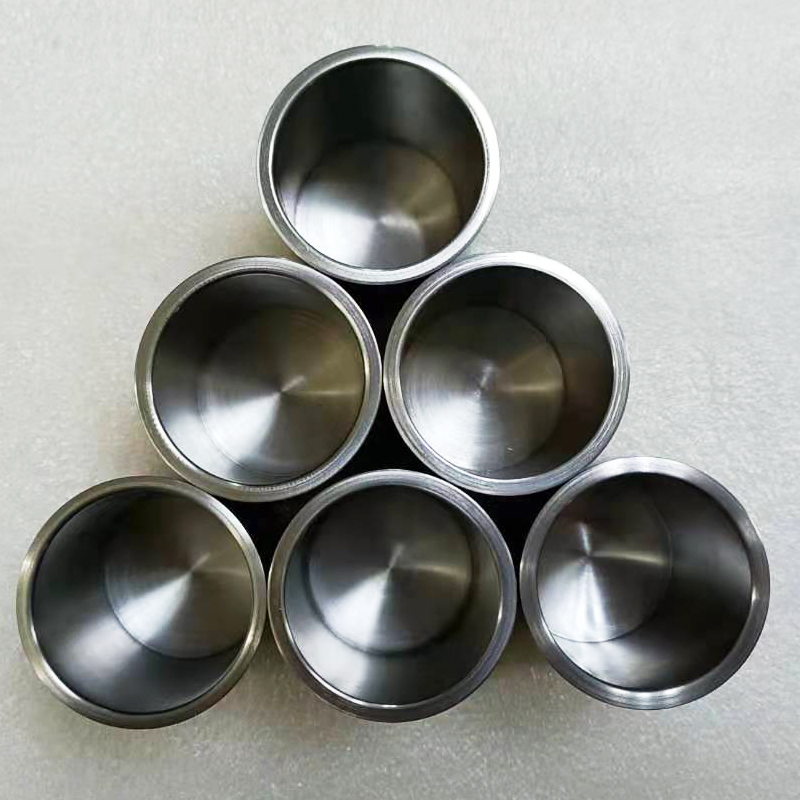 海川销售纯钨坩埚 耐高温耐腐蚀 蒸发镀膜用科研实验 定制异形件