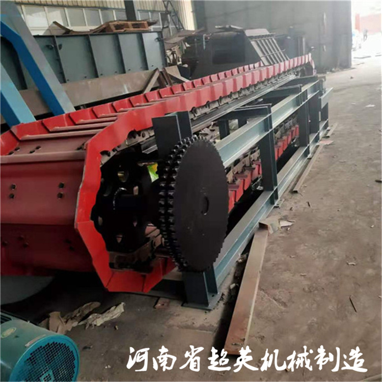 重型链板输送机 石头板式给料机 硅矿石3米送料机 超英