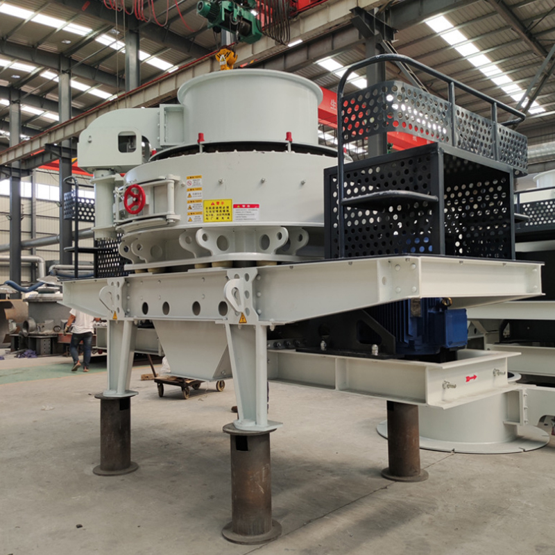河卵石立轴冲击式制砂机 一次成型冲击破整形机 机制砂生产线配置