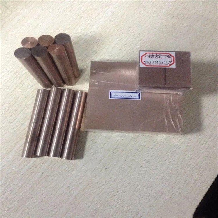 高熔点抗粘CuW55钨铜棒 日本进口 损耗低 附带质保书