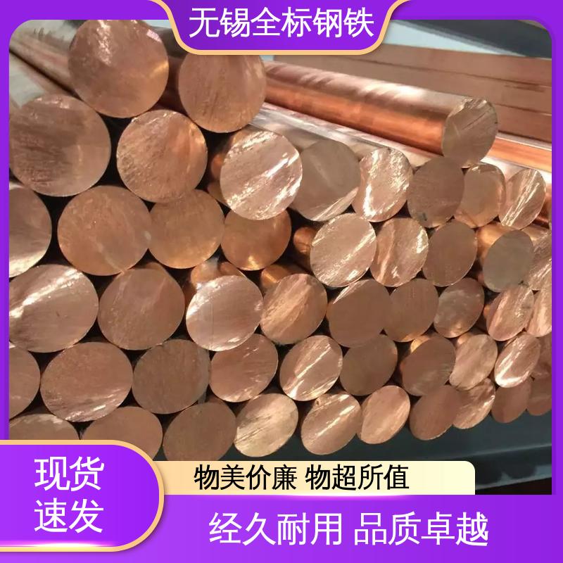 规格齐全 T3镀锌铜排 可切割零售 C11400美标紫铜棒 现货直供