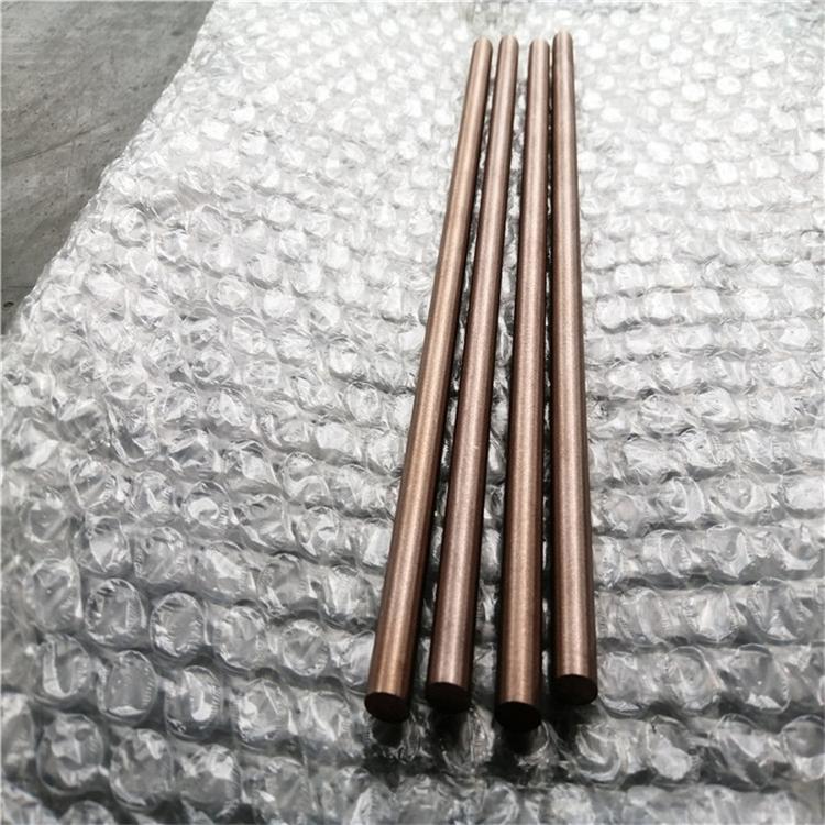 定做钨铜合金 WCu80 高强度高硬度电极棒材 导电性好 规格齐全