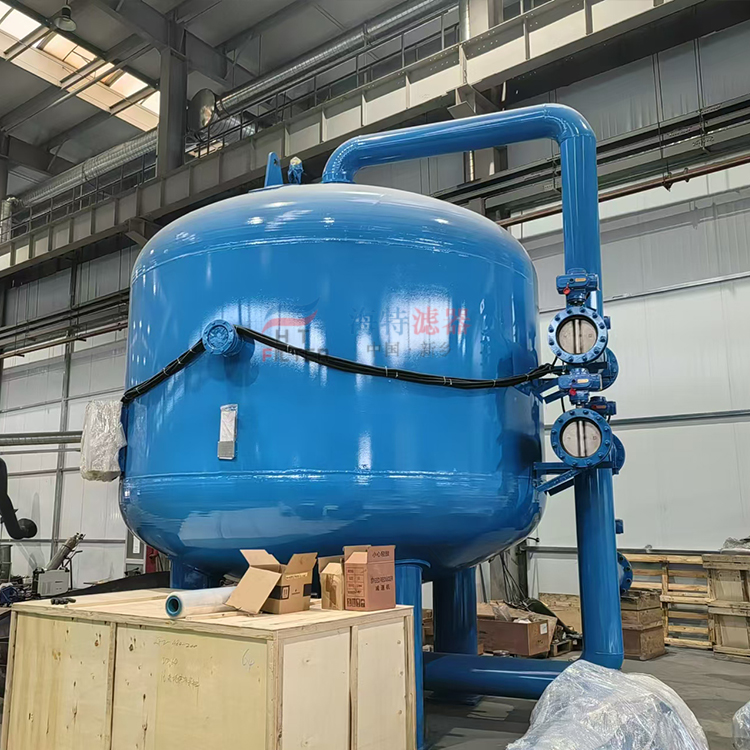 海特环保 碳钢衬胶石英砂活性炭软化水过滤器 工业盐水 尺寸定制