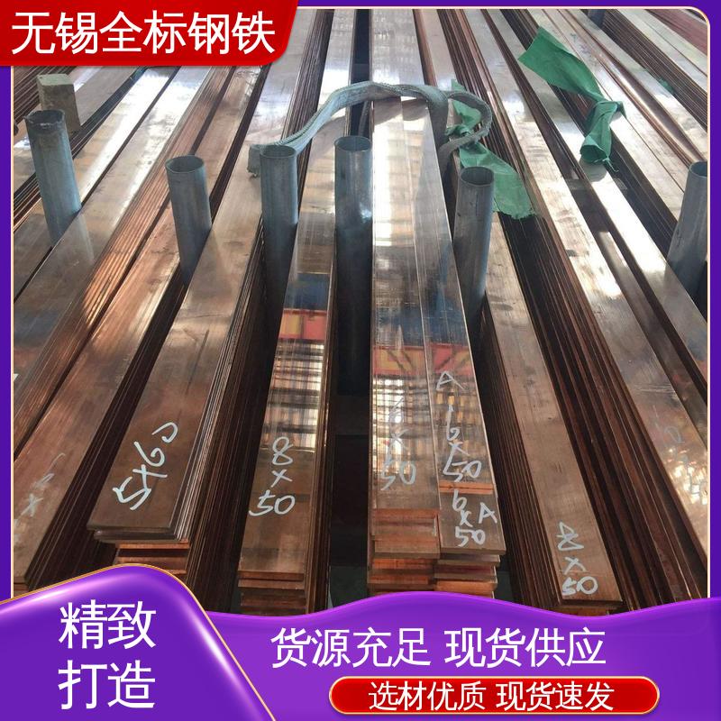 全标钢铁 C11100美标紫铜棒 TU1镀镍铜排 可定制加工