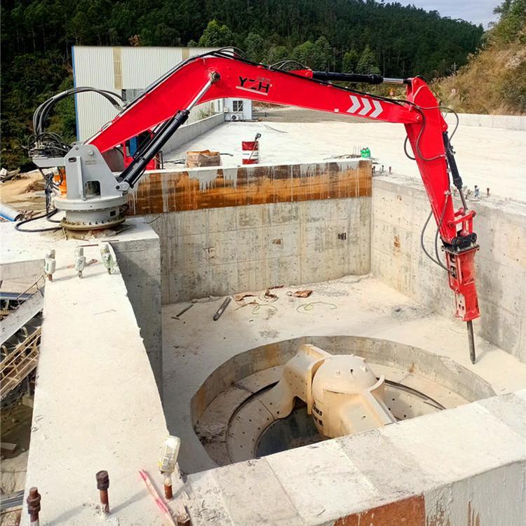 元征行品牌液压机械破锤 矿山机械设备 二次破专用