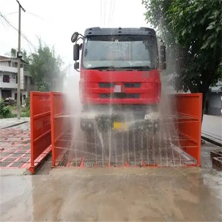 玉树搅拌站洗车机四川甘孜全自动感应洗车槽