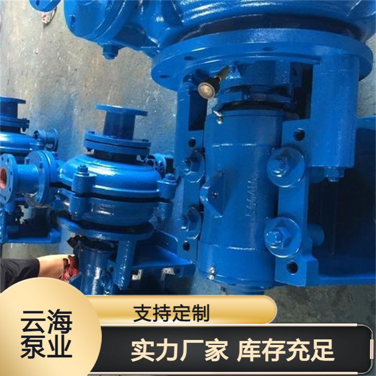 卧式分数渣浆泵 矿山污泥泵杂质泵 云海泵业工厂定制