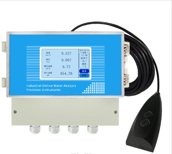 多普勒流速仪传感器流量计 河道地下管网分体式超声波流量仪