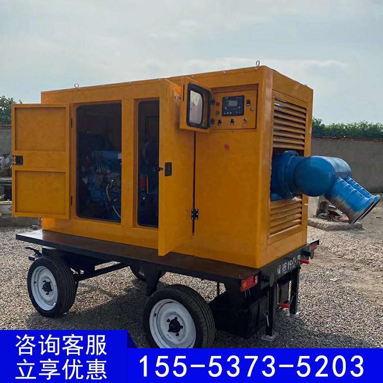 奥莱 柴油机混流泵 移动式柴油水泵 强自吸柴油机水泵机组