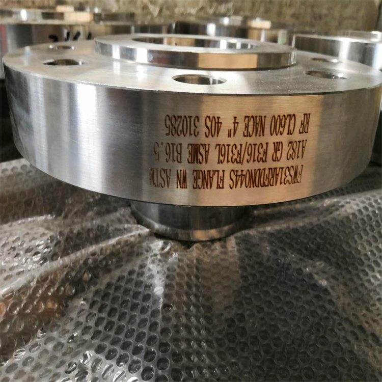 锻制316/316L不锈钢法兰 321高颈 8字盲板NACE