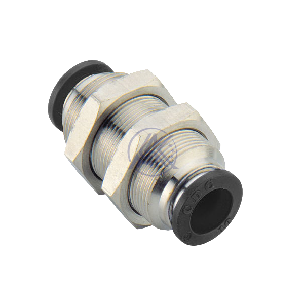 韩国原装进口CDC快速接头隔板直通快插镍合金