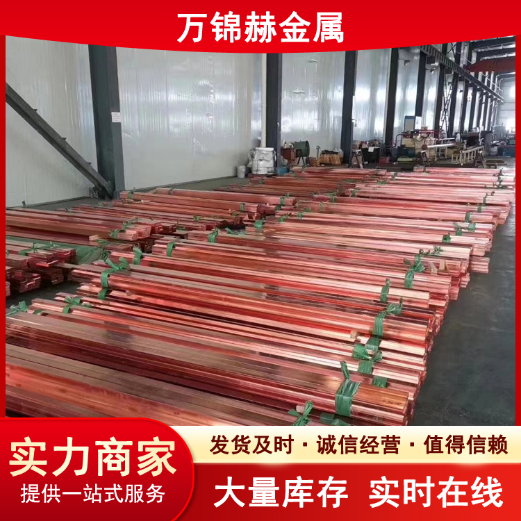 紫铜排加工 光伏接地铜母线 紫铜条 TU1 TU2铜排生产厂家 大量现货