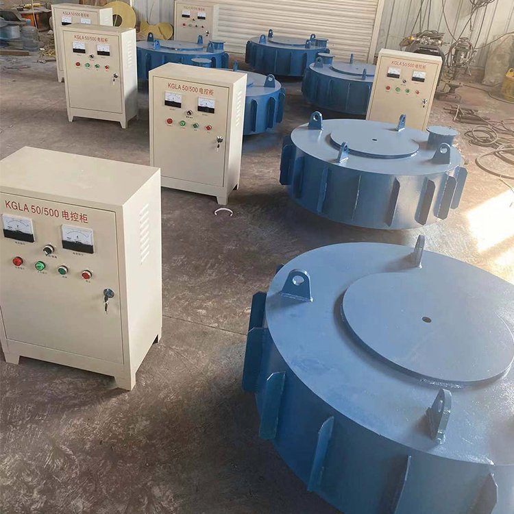 砖厂用电磁除铁器 矿用永磁吸铁器 高强吸力自卸式 可定制