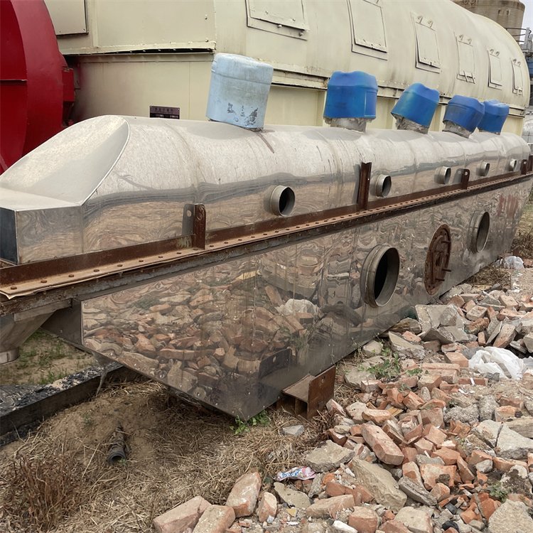 二手振动流化床干燥机 不锈钢直线式干燥设备 传热设备