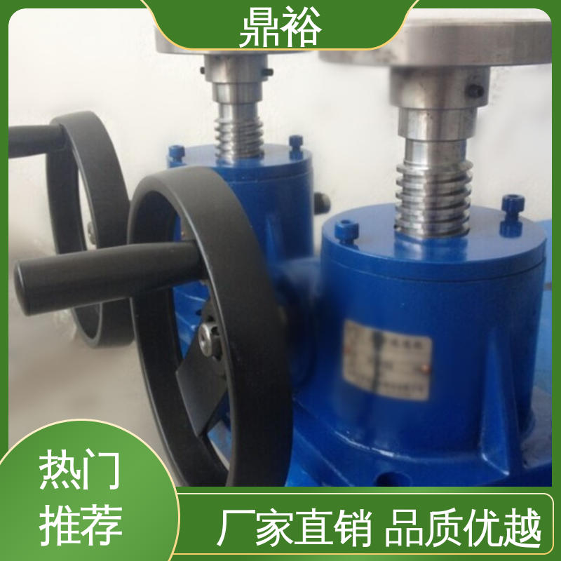 流水线输送设备使用的蜗轮蜗杆升降机 机构紧凑 高速度 鼎裕