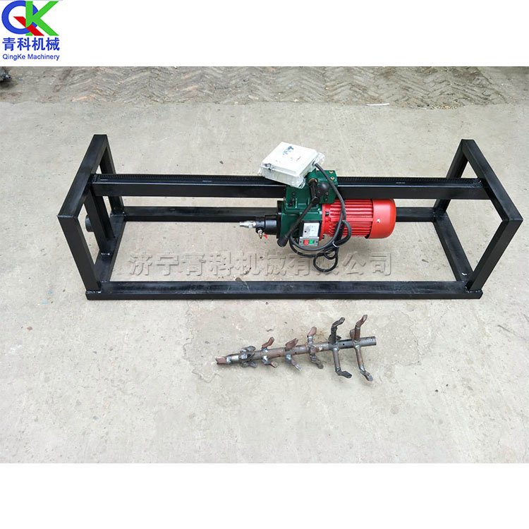 小型地下管道钻孔机 电缆管过路打眼机 公路水平液压顶管打孔机