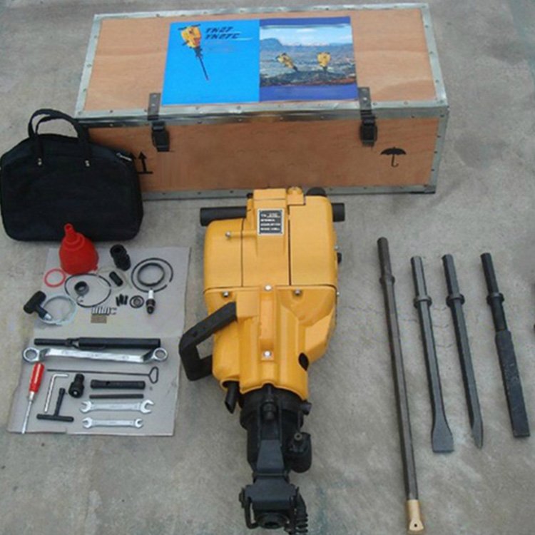 手持式内燃式凿岩机 小型巷道掘进风钻 开采钻孔机