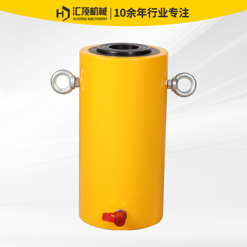 分离式空心千斤顶60吨100T单作用液压千斤顶/大吨位中空液压油缸