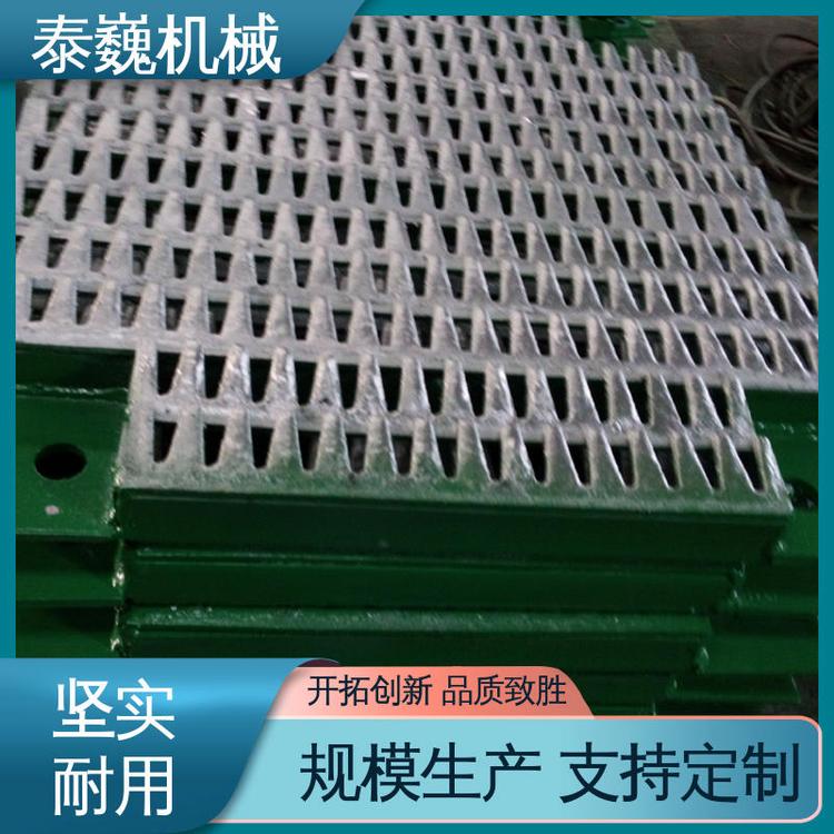 泰巍机械 编织网筛板 适用多种物料 换网速度快 支持定制