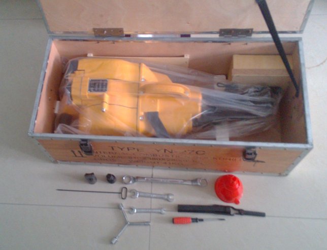 七方YN27型内燃凿岩机 破钻孔一体机 手持式小型汽油钻凿工具