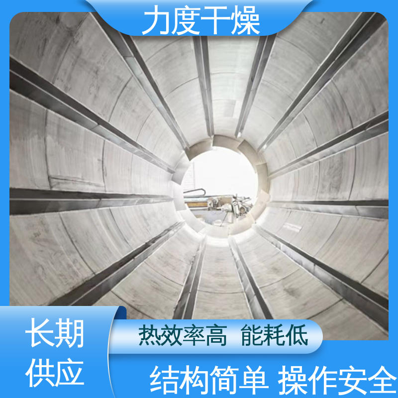 易抱团成块 精工细作 阻力小功能消耗低 回转滚筒干燥机 力度