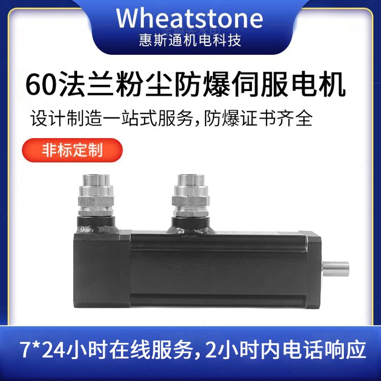 60法兰粉尘防爆伺服电机 设计制造一站式定制防爆伺服电机 防爆证书齐全伺服电机 24小时在线服务2小时内电话响应