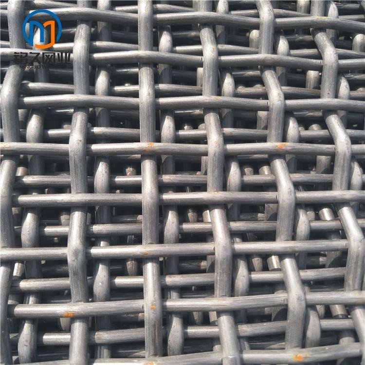 铭久不锈钢网304防堵筛网 扁钢编织网矿用震动筛网砂石锰钢铁丝网