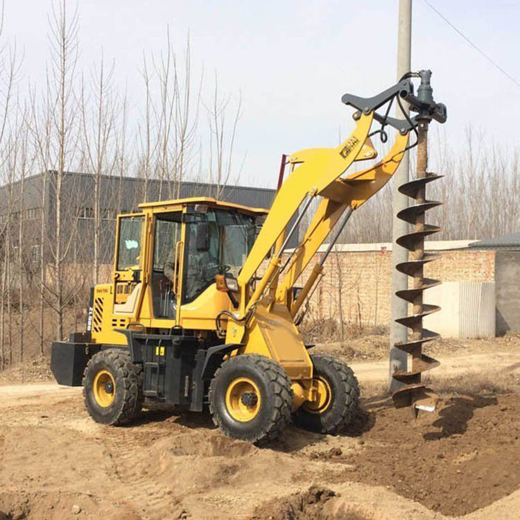 螺旋钻机工地旋转钻孔机基础打孔器 可旋转引孔机