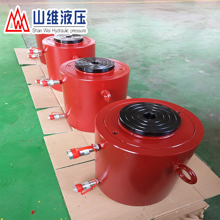 分离式电动液压千斤顶200T320T双作用大吨位立式重型同步液压油缸