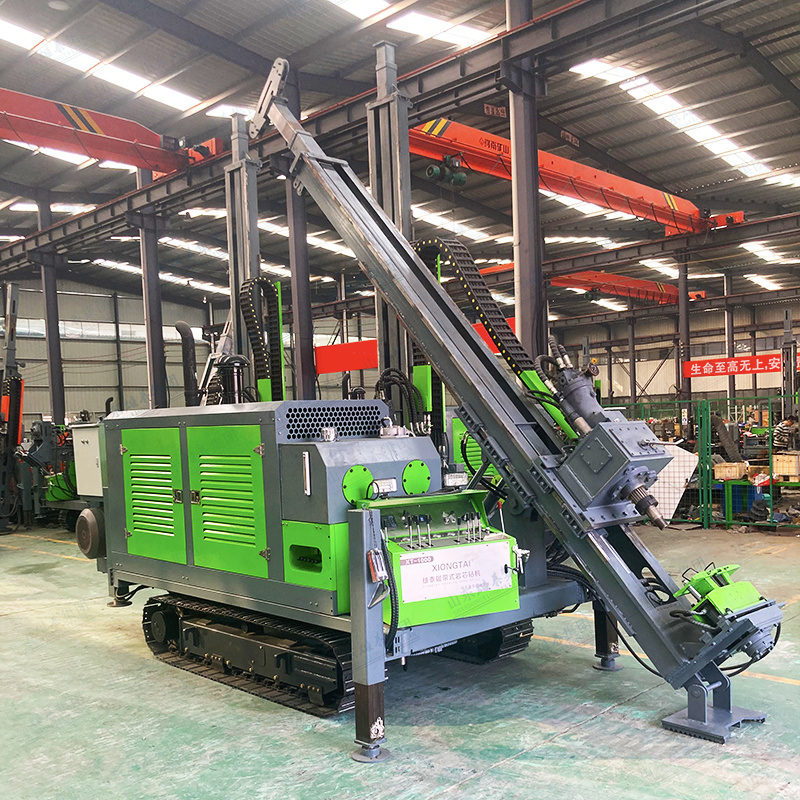 绳索取芯机器全液压矿山机械钻孔机千米钻机 履带式地矿勘测设备