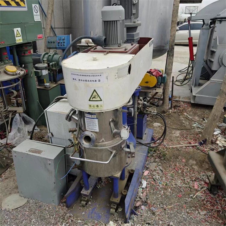 二手10L双动力行星搅拌机 不锈钢全自动立式水凝胶真空搅拌混合机