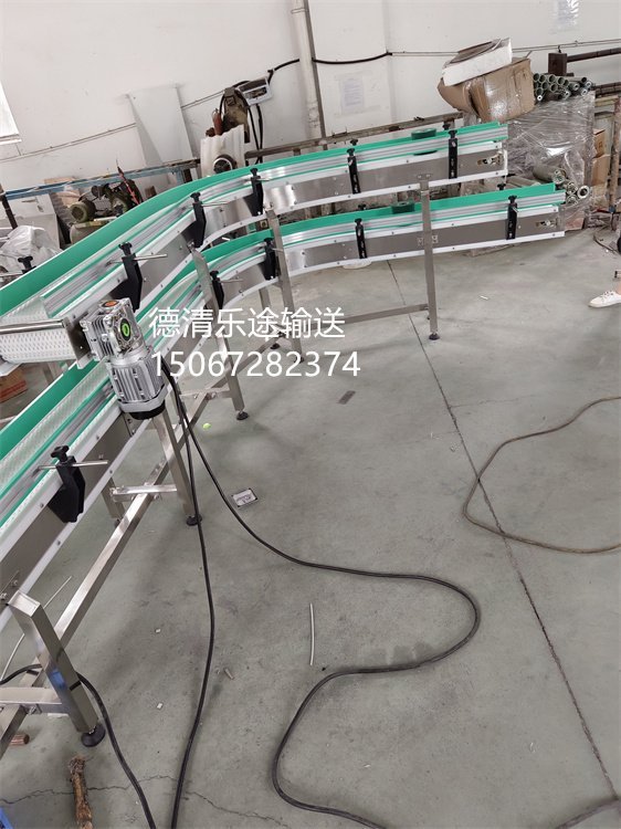 塑料网带弯道输送机 不锈钢网链机 纸巾 纸尿裤 餐盒输送