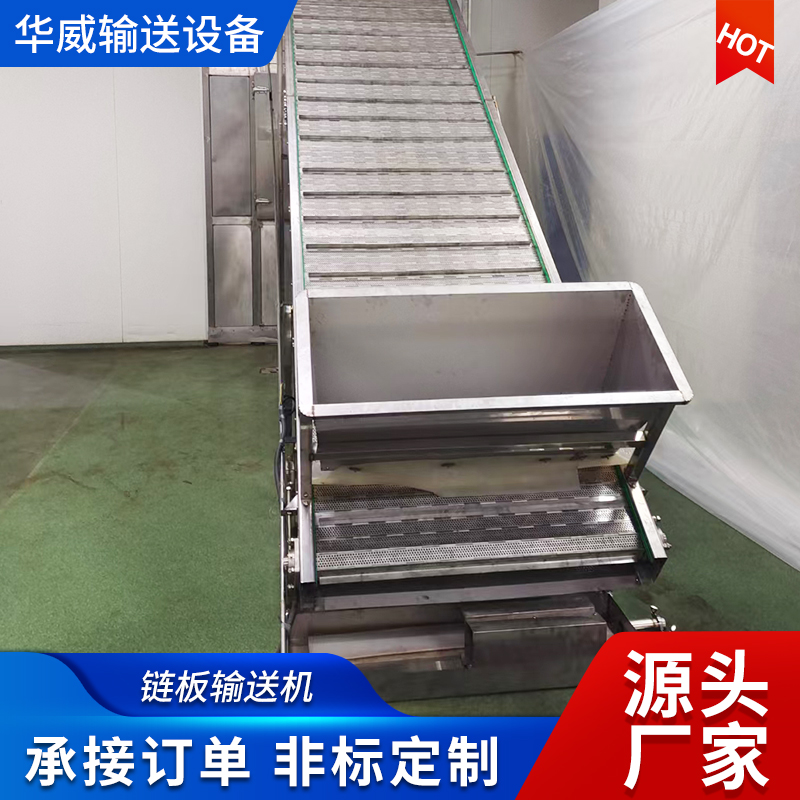 重型链板输送机 板链给料机 矿山回收行业板式喂料机 耐腐蚀 抗砸