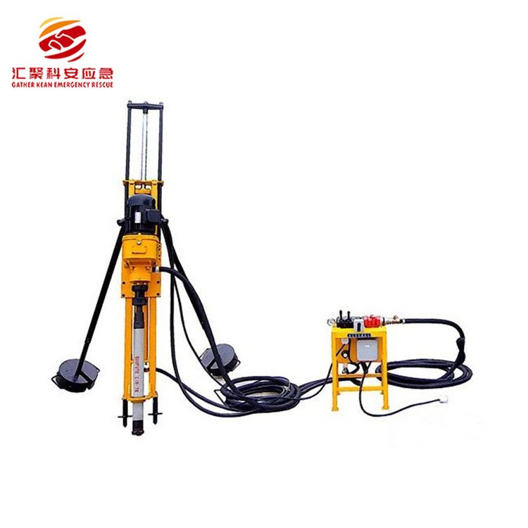 万亿国债小型电动凿岩机 回转式钻机矿山钻孔机 工程打孔移动方便