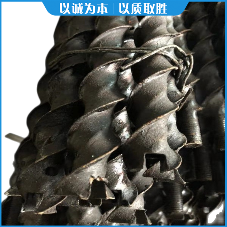 φ76mm螺旋钻杆配套工作面打瓦斯释放钻孔钻头 刻槽防突钎头供应